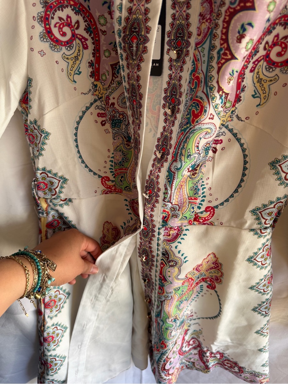 Beulah Paisely shirt dress - Picture 7 of 12